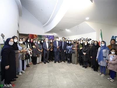 افتتاح دومین نمایشگاه نقاشی رویای رنگ در کیش